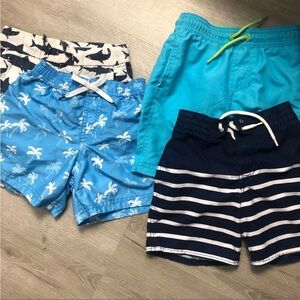 Bundle of 4 Boy Swim Trunks